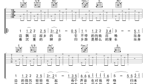 50首怀旧经典老歌吉他谱简单版 50首怀旧经典老歌吉他谱简单版