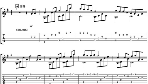 周杰伦歌曲指弹吉他谱