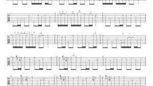 指弹吉他谱怎么认谱 指弹吉他谱怎么认谱