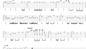 海阔天空吉他谱曲 海阔天空吉他谱曲