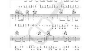 海阔天空吉他弹唱谱 海阔天空吉他弹唱谱