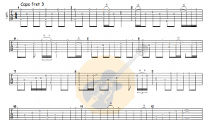 吉他指弹谱子 吉他指弹谱子