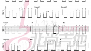 吉他指弹谱子完整版 吉他指弹谱子完整版
