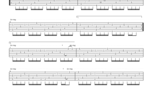 吉他指弹独奏经典曲目谱