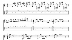 吉他指弹谱子简单 吉他指弹谱子简单