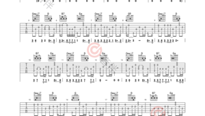 吉他谱指弹谱子怎么看 吉他谱指弹谱子怎么看