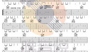 吉他指弹谱子简单好看