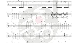 成都吉他指弹谱六线谱 成都吉他指弹谱六线谱