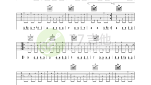 吉他指弹和弦谱子怎么看 吉他指弹和弦谱子怎么看