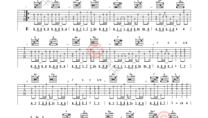 吉他曲指弹谱