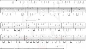 吉他独奏《天空之城》完整版吉他谱