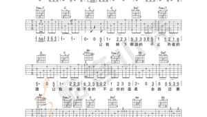 成都吉他指弹谱c调 成都吉他指弹谱c调