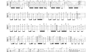 起风了吉他指弹谱完整版左右手 起风了吉他指弹谱完整版左右手