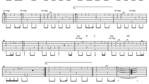 美丽的神话吉他指弹教学潇潇