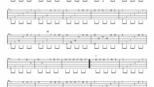 吉他指弹谱怎么看图解 吉他指弹谱怎么看图解