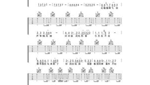 苹果香吉他弹唱歌词 苹果香吉他弹唱歌词