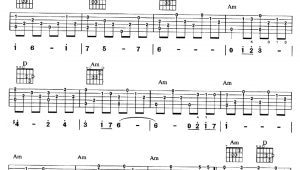 橄榄树吉它弹唱谱 橄榄树吉它弹唱谱